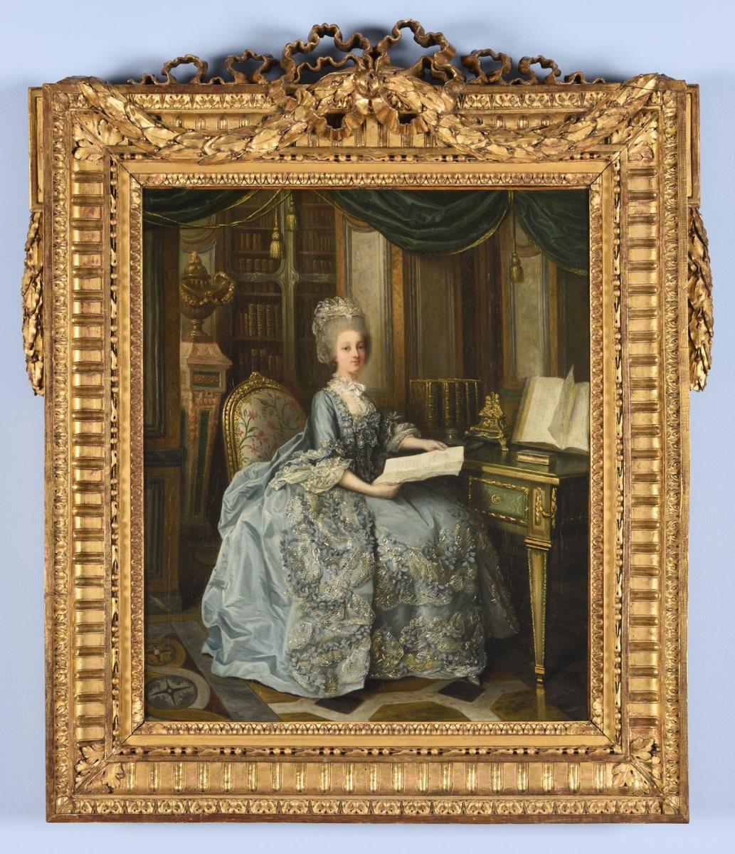 Portrait de Madame Sophie dit la Petite Reine ; La Petite reine (portrait présumé de Marie-Antoinette)_1