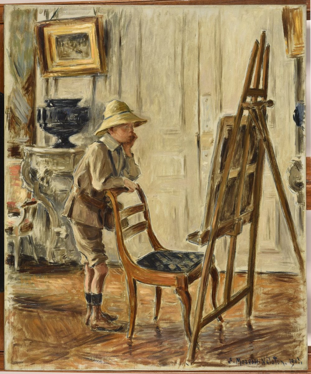 Le Jeune amateur (titre attribué), Étienne Moreau-Nélaton, 1903