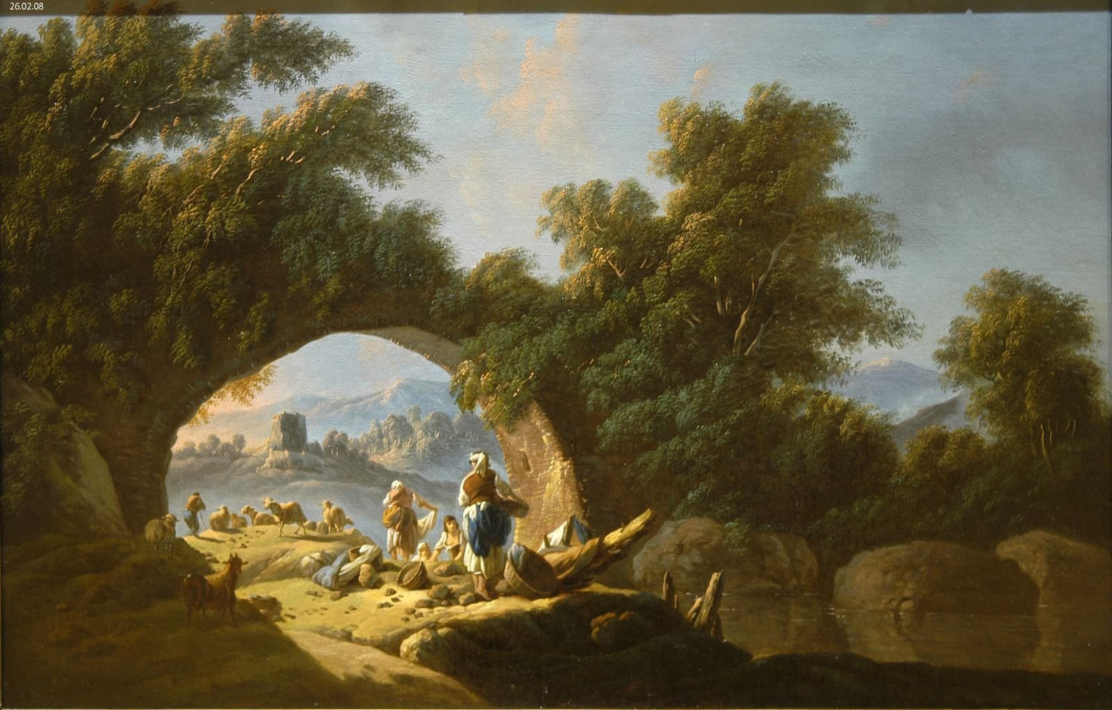 Paysage, Jean Pillement, 2e moitié 18e siècle, 1er quart 19e siècle