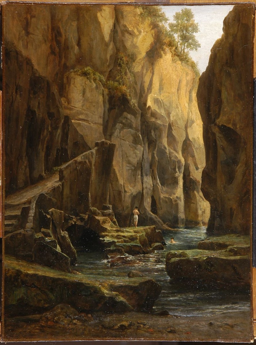 Les Baigneuses, Jacques-Raymond Brascassat, 2e quart 19e siècle