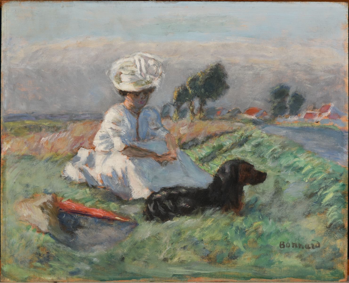 La femme au chien, Pierre Bonnard, 1906 vers