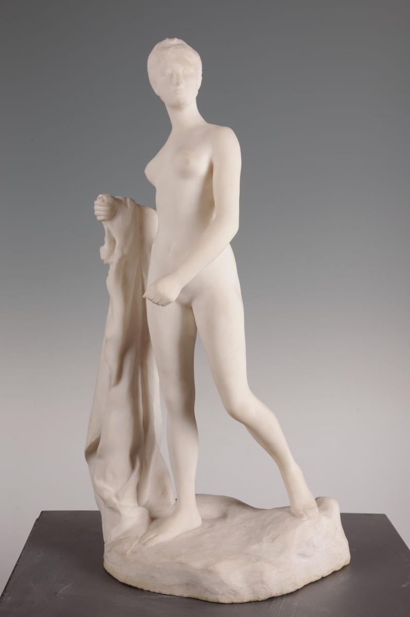 Diane se dévêtant (titre inscrit à l'inventaire), Alexandre Falguière, 1900 vers