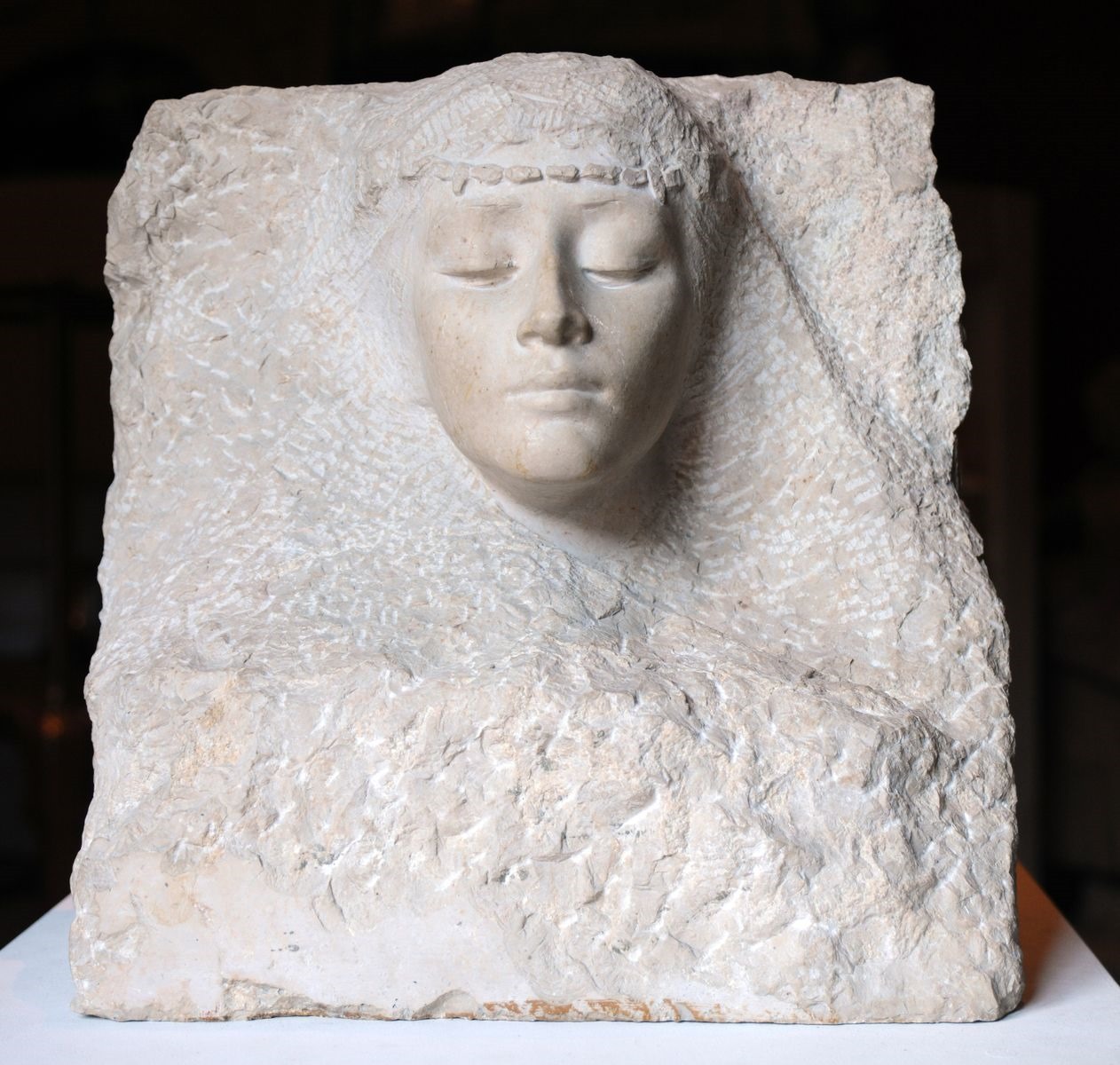 Tête de femme arabe, René de Saint-Marceaux, 1902 vers