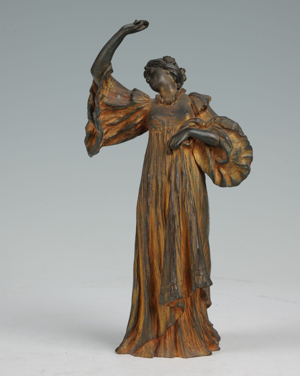 Danseuse à la marguerite (titre attribué), Agathon Leonard, 1900 vers