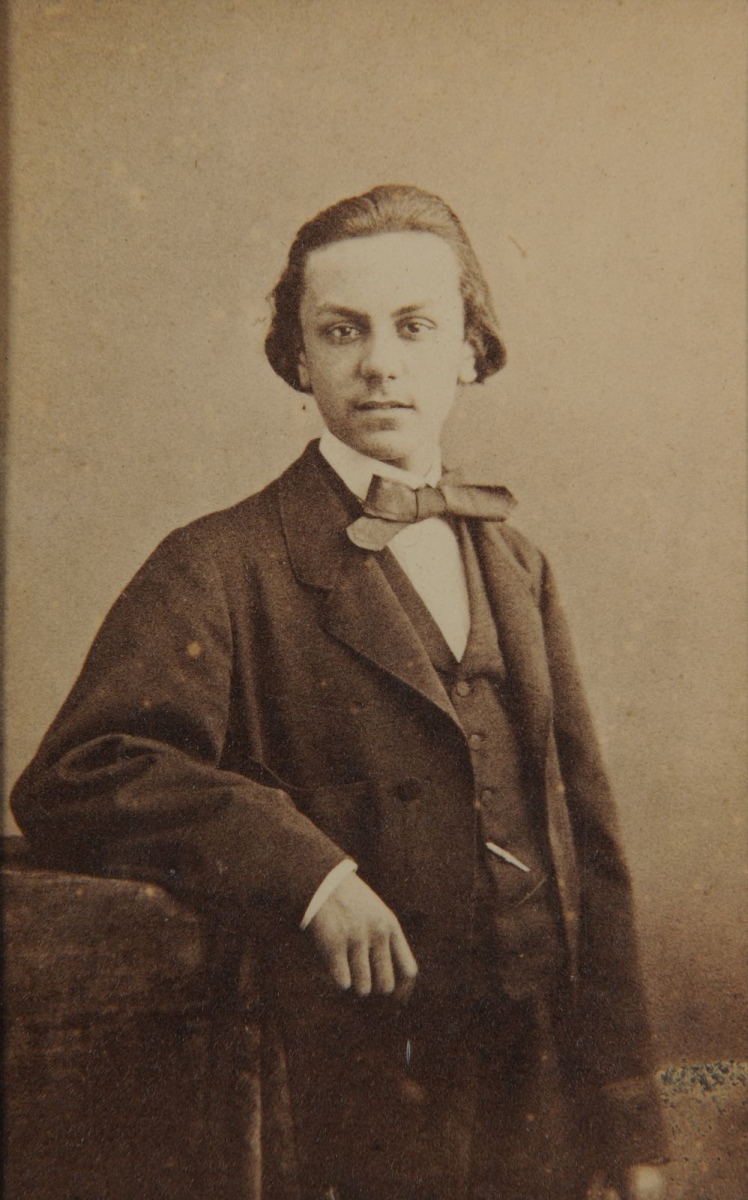 René de Saint-Marceaux, jeune homme, Nadar, 3e quart 19e siècle