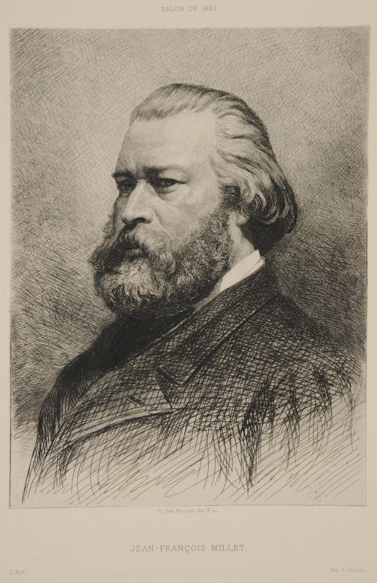 Jean-François Millet (titre inscrit), Etienne Bocourt, 1882