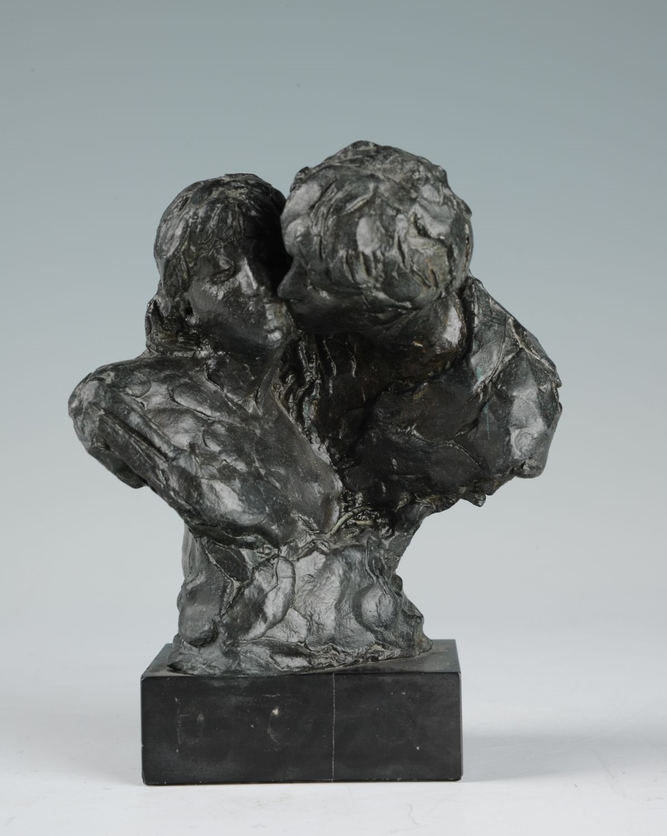 Le Premier baiser ; buste, René de Saint-Marceaux, 1908 après