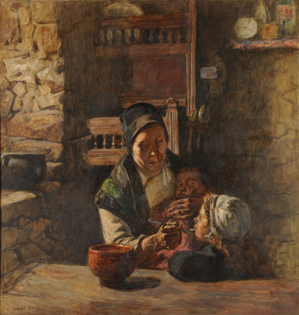 La Mère (titre attribué), Germain David-Nillet, 1904