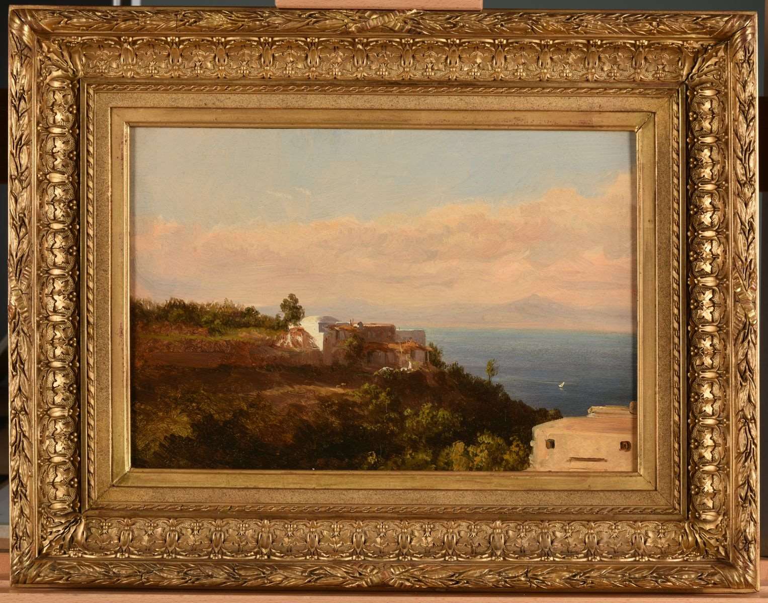 Paysage d'Italie (titre inscrit à l'inventaire) ; Paysage au bord de la mer (titre inventaire Bloche, 1878)_2