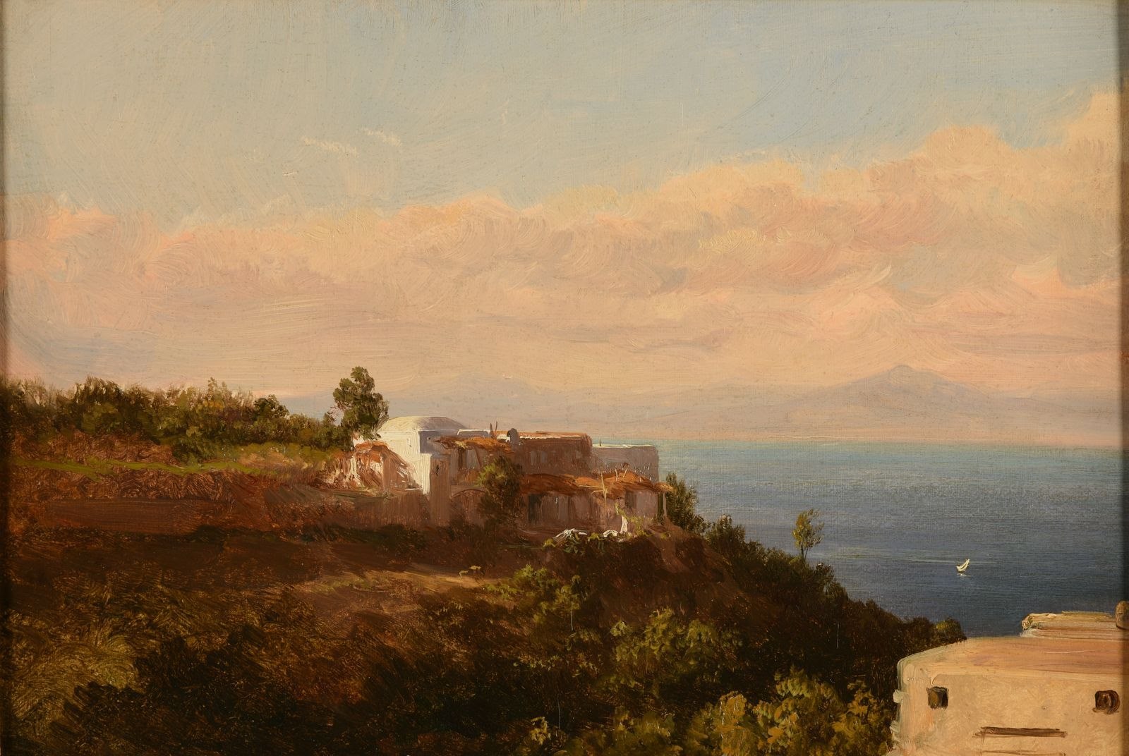 Paysage d'Italie (titre inscrit à l'inventaire) ; Paysage au bord de la mer (titre inventaire Bloche, 1878)_0