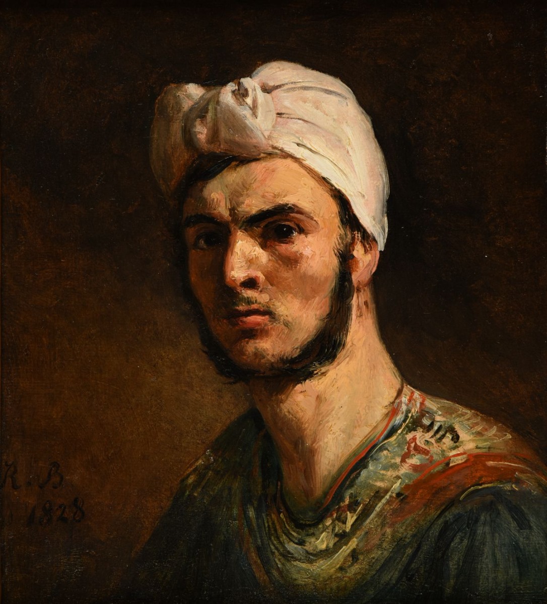 Portrait d'un Calabrais, Jacques-Raymond Brascassat, 1828