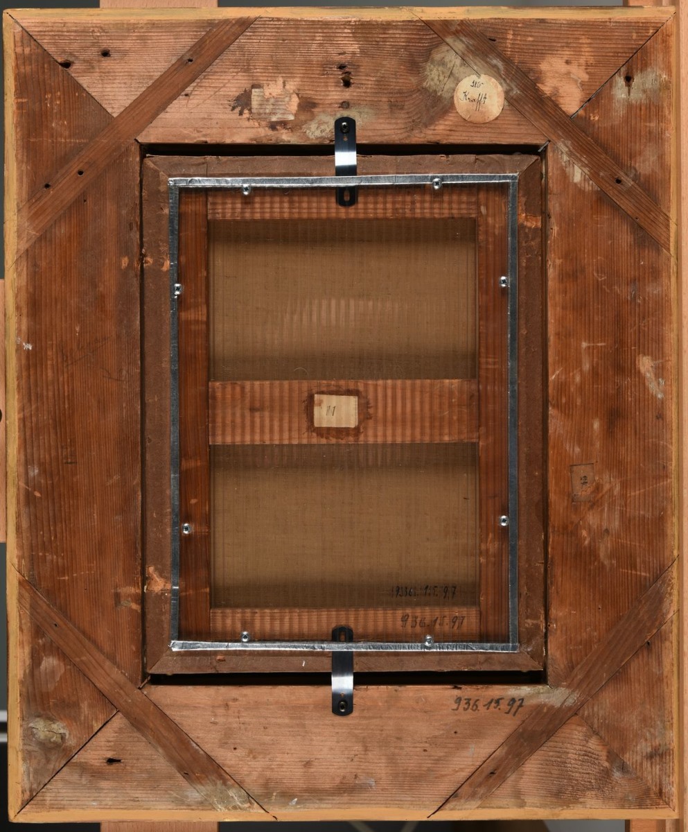 Intérieur d'église en Calabre (titre inscrit à l'inventaire) ; Intérieur d'église en Calabre (titre inventaire Bloche, 1878) ; Intérieur de l'église de Gérace (Calabre), bâtie avec les ruines du temple de Proserpine de Locri ; colonnes antiques (titre publié (Marionneau, 1872))_1