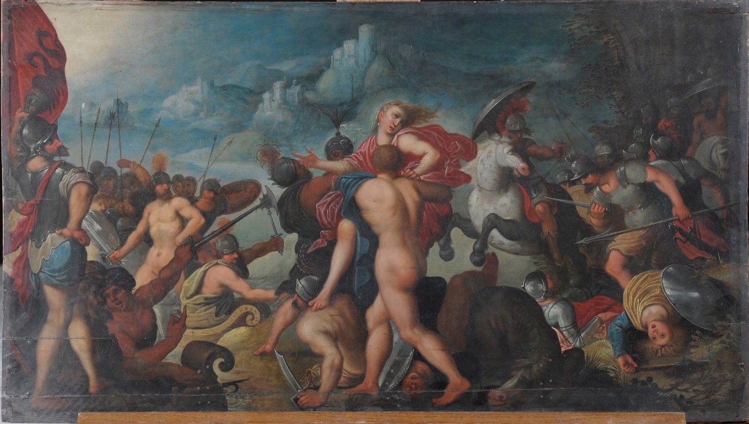 L'Enlèvement d'Hélène, Roelandt Savery, 17e siècle