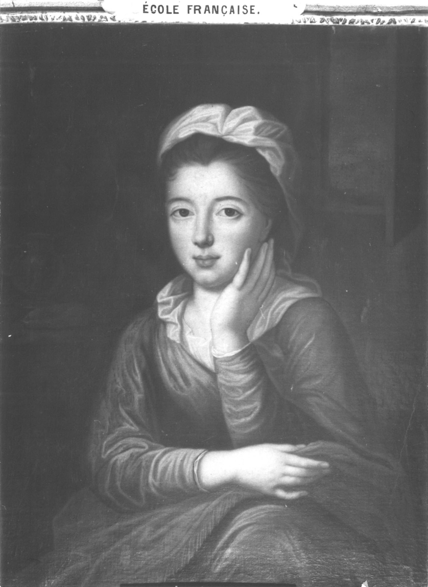 Portrait présumé de Béatrix Cenci (titre attribué) ; Une jeune fille (autre titre attribué), Jean-Baptiste Santerre, 1709