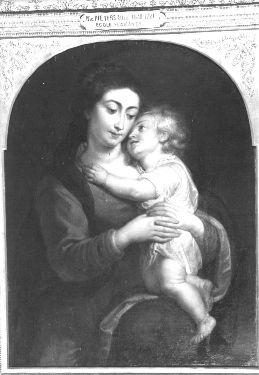 La Vierge et l'Enfant Jésus (titre attribué) ; La Sainte Vierge tenant dans ses bras l'Enfant Jésus (titre publié (Loriquet, 1881)), Petrus Paulus Rubens, 17e siècle