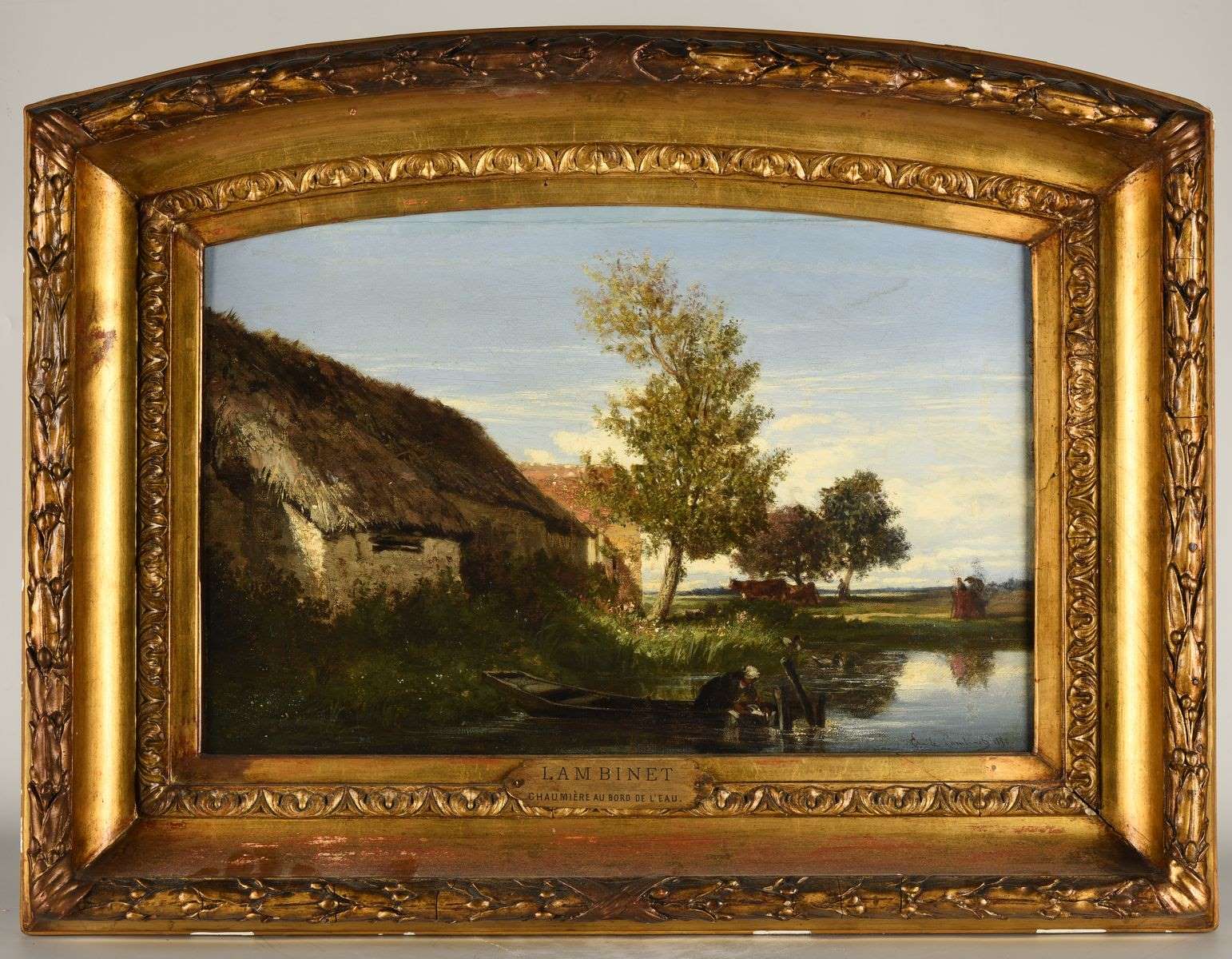 Chaumière au bord de l'eau_2