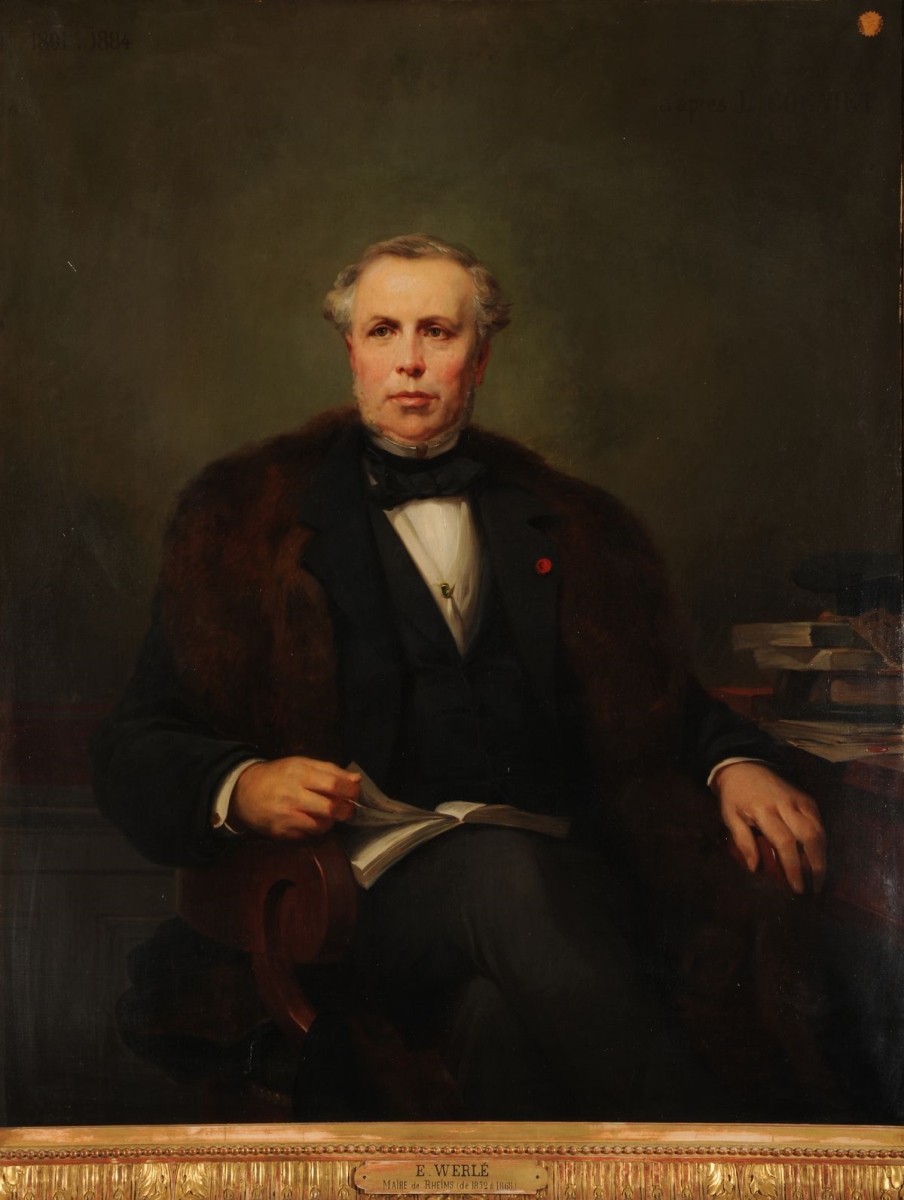 E. Werlé, maire de Reims, Léon Cogniet, 19e siècle