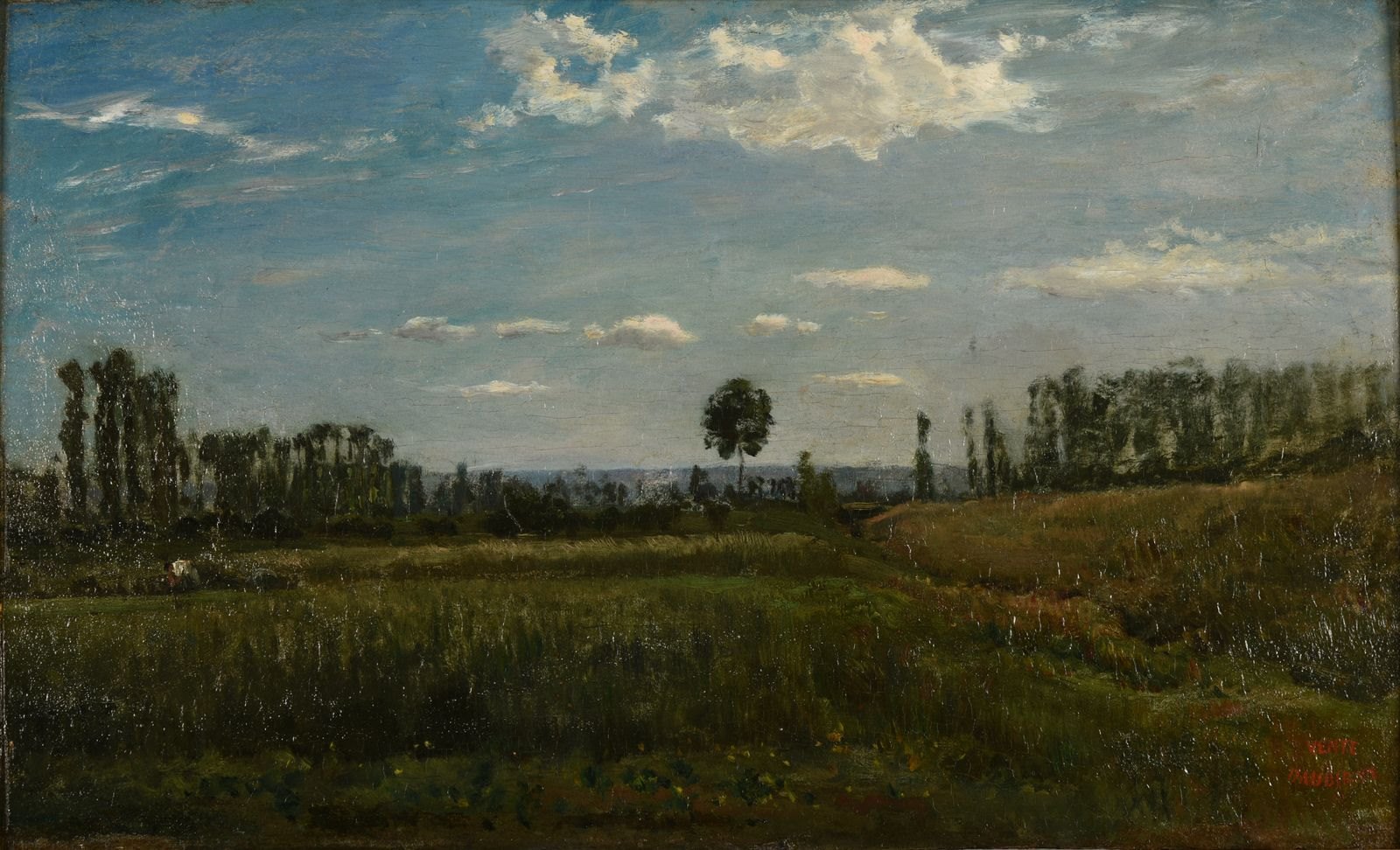 Paysage, Charles-François Daubigny, 19e siècle