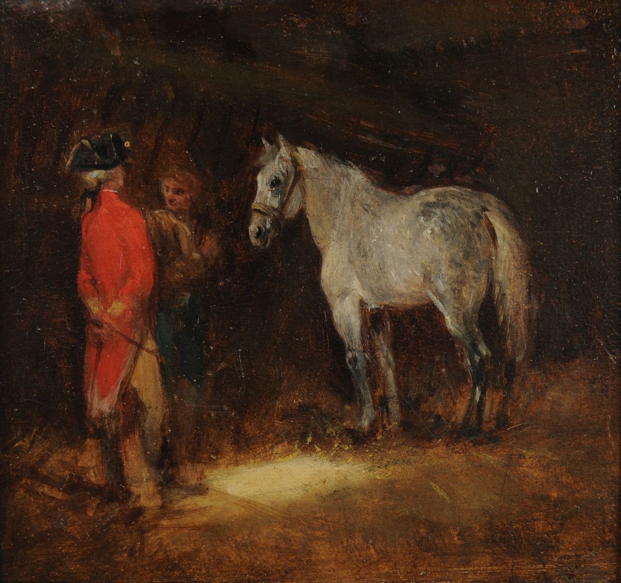 Scène d'écurie ; Écurie, Eugène Lami, 19e siècle