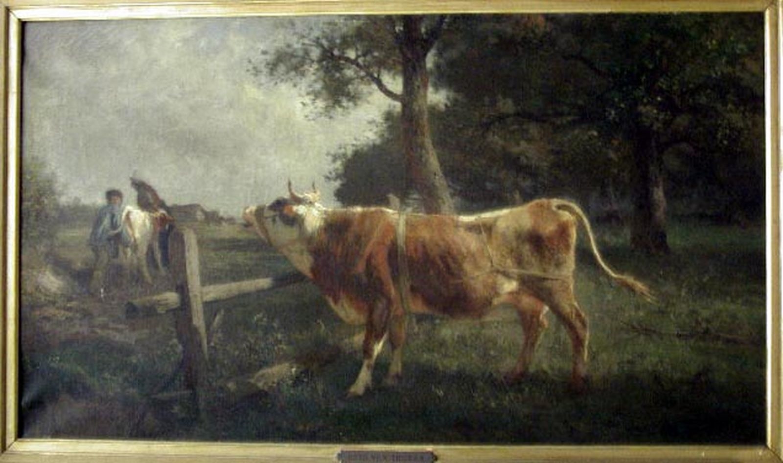 Pâturage normand, Otto von Thoren, 19e siècle