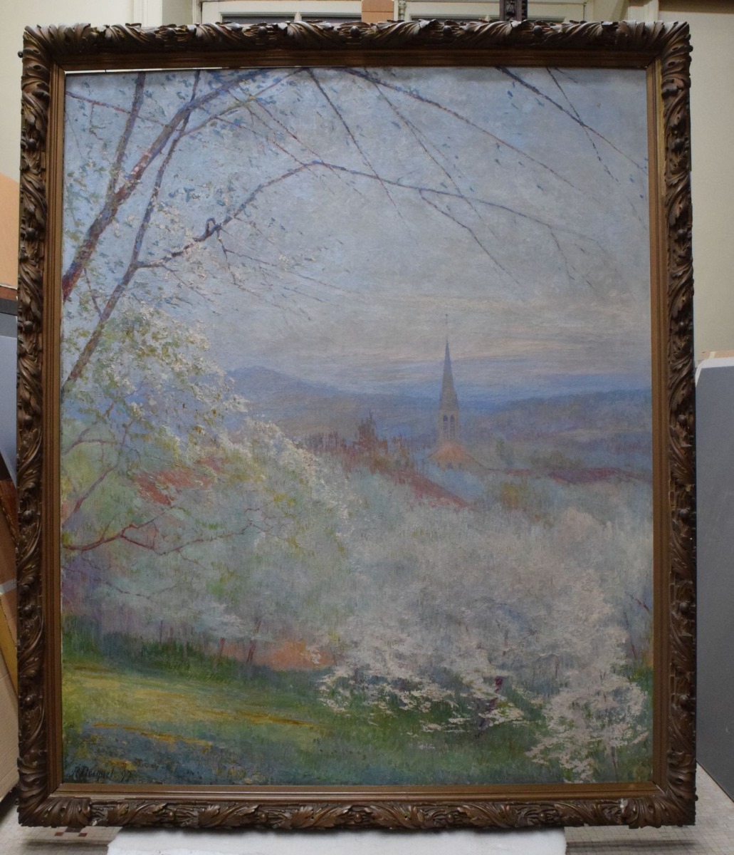 Le printemps en Lorraine (titre attribué), Paul Bocquet, 1897