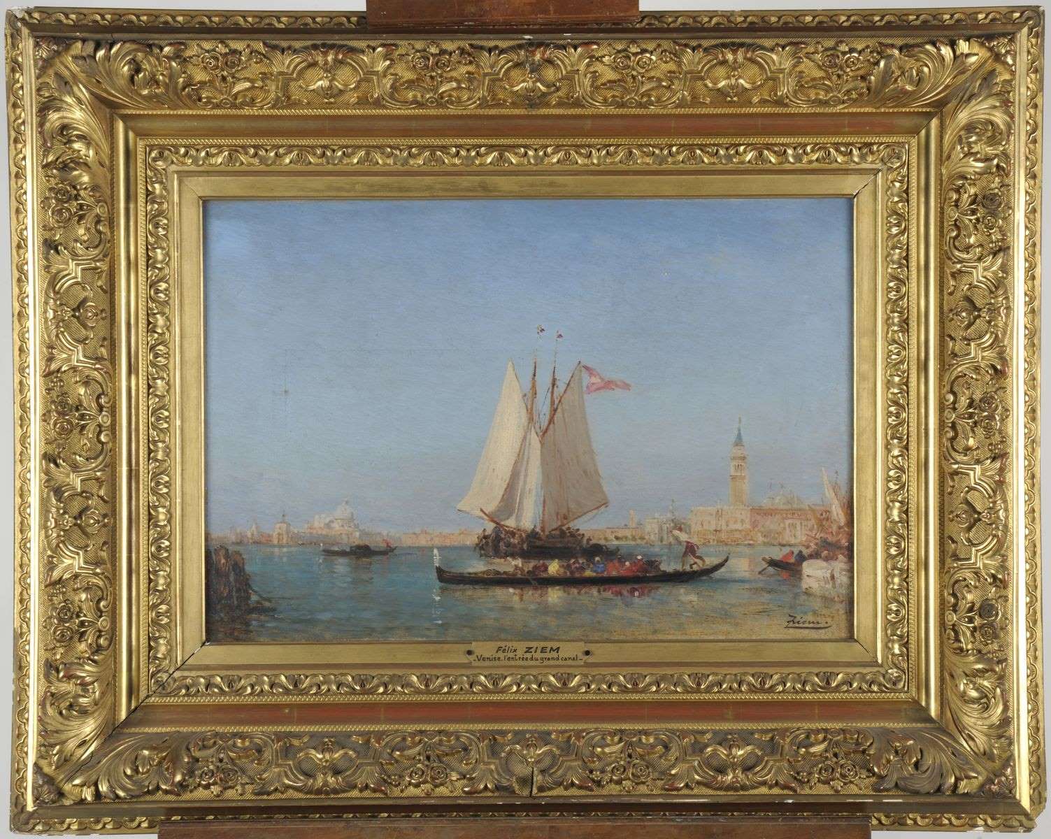 Venise : l'entrée du Grand Canal_1
