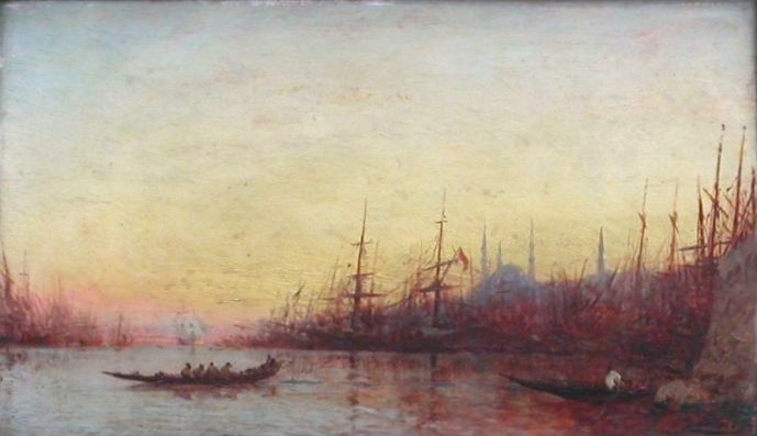 Le Bosphore (titre attribué) ; A Constantinople (autre titre attribué)_0