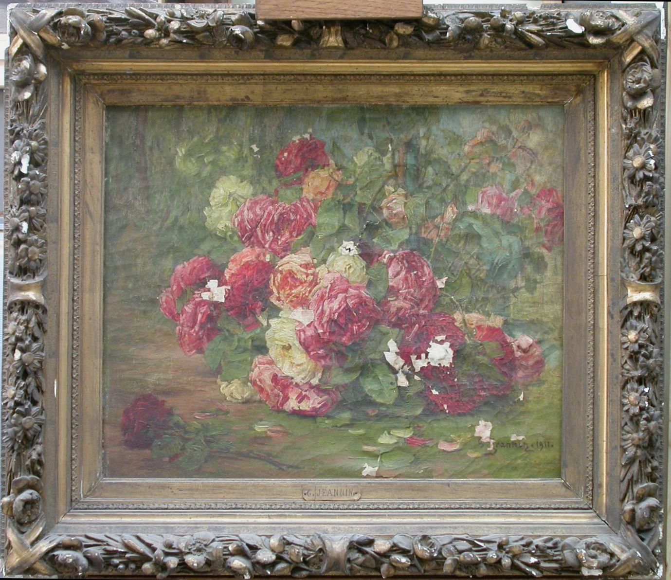 Gerbe de roses, Georges Jeannin, 1911