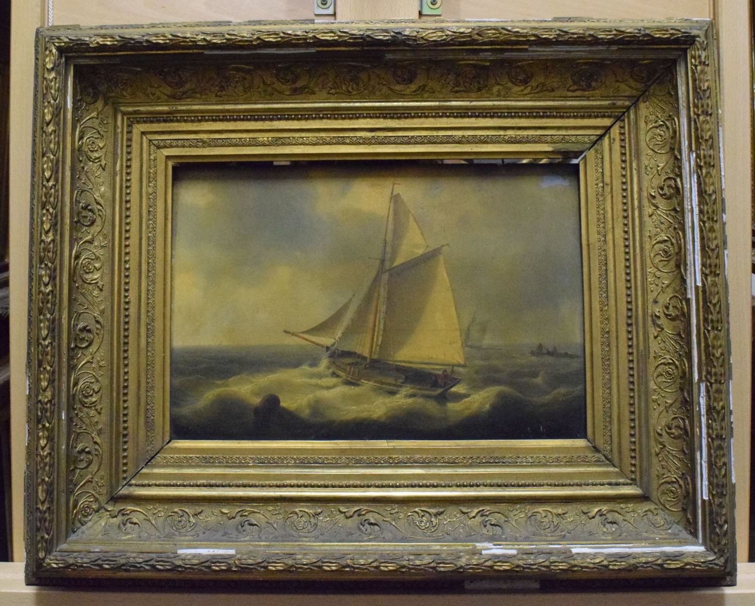 Marine, Charles-Louis Verboeckhoven, 19e siècle