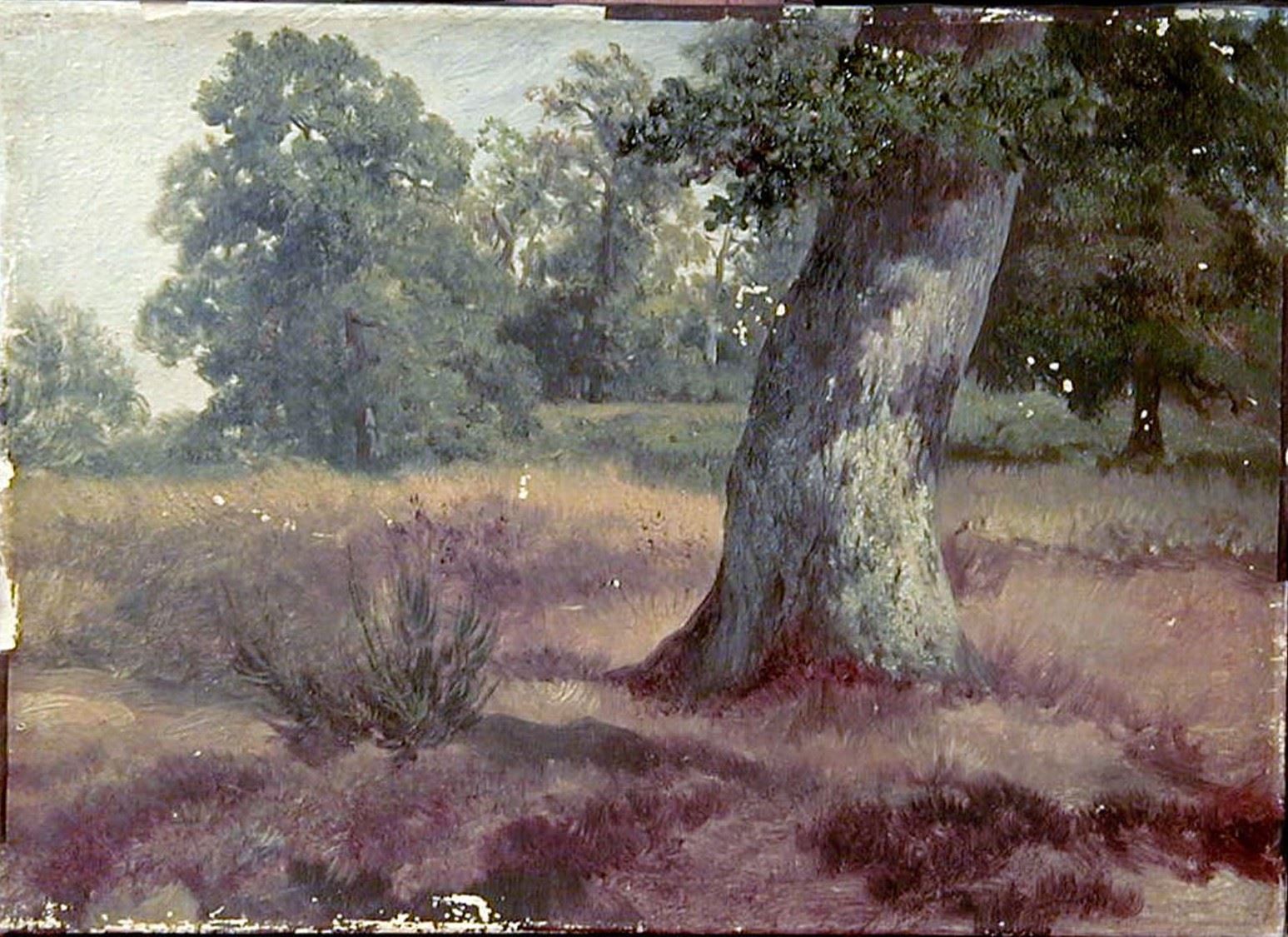 Paysage. La clairière ; Paysage, Jacques-Raymond Brascassat, 19e siècle