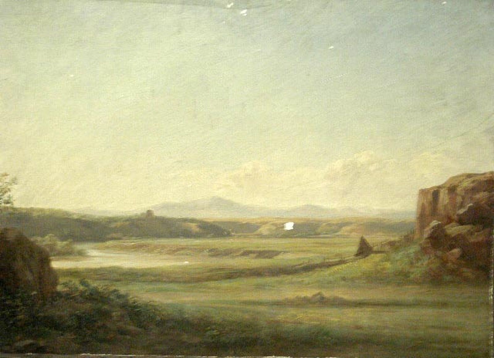 Paysage, Jacques-Raymond Brascassat, 19e siècle
