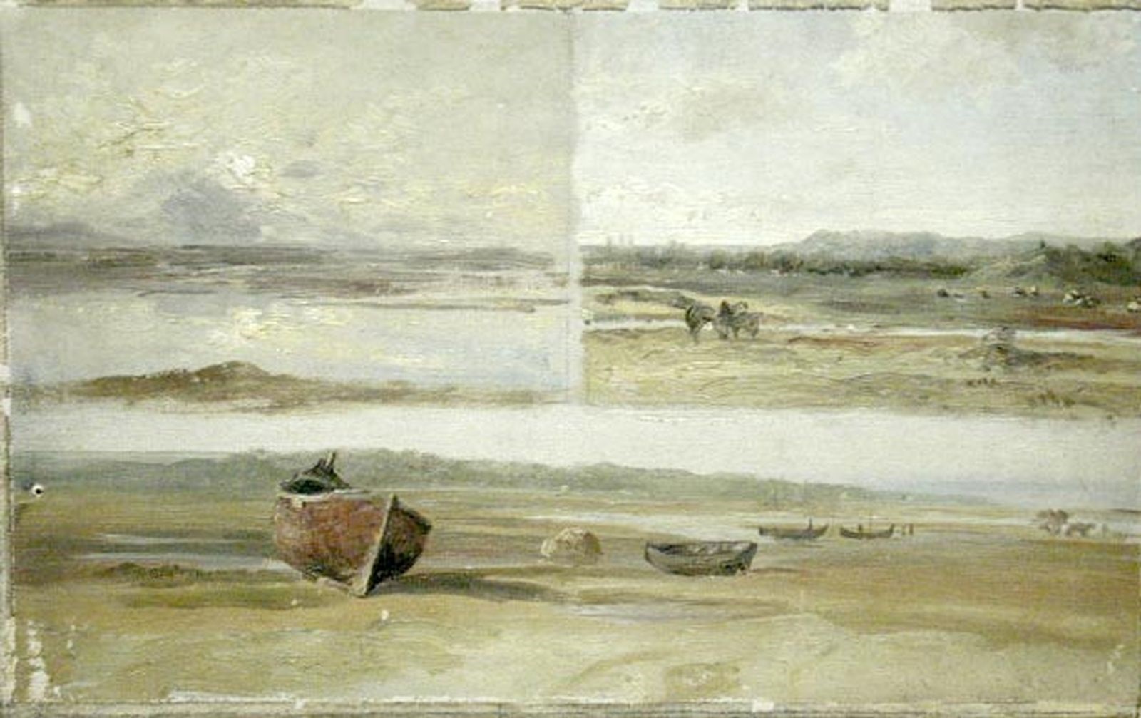 Trois études, Jacques-Raymond Brascassat, 19e siècle