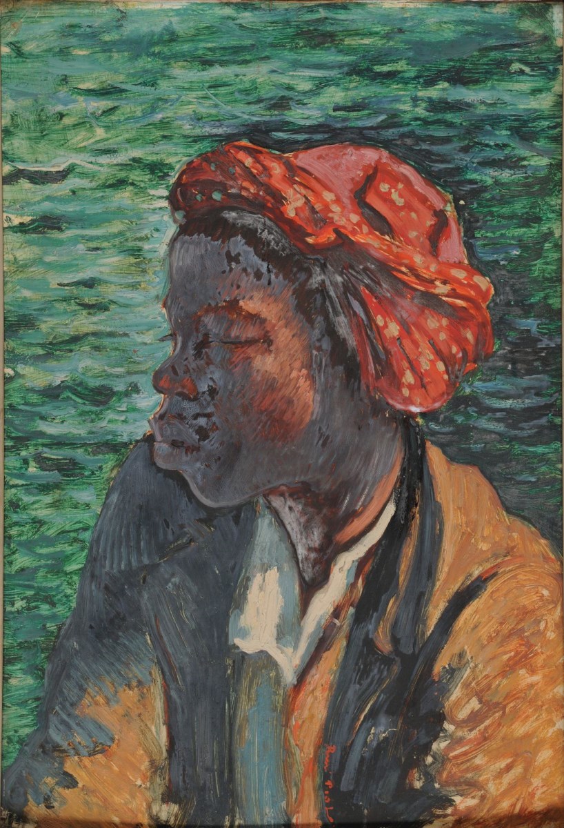 Le nègre au turban rouge, René Piot, 2e moitié 19e siècle, 1ère moitié 20e siècle