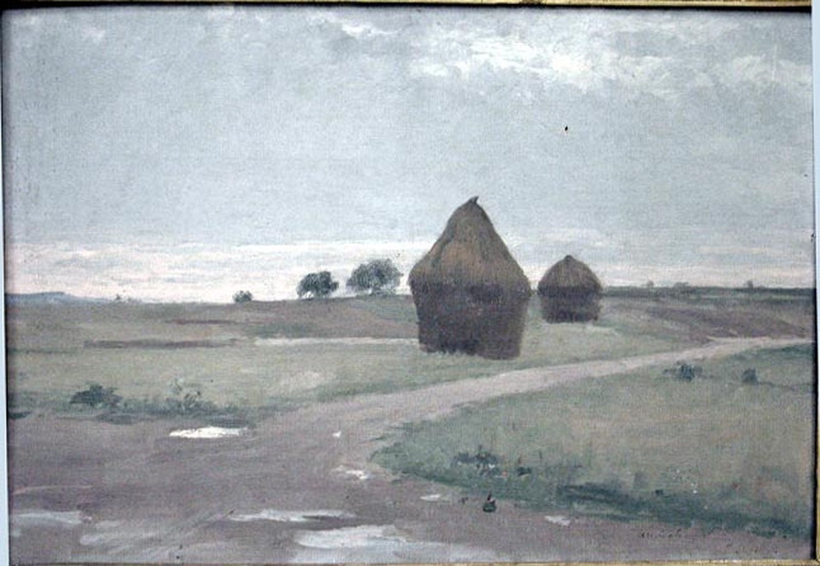 Paysage, Joseph-Paul Meslé, 2e moitié 19e siècle, 1ère moitié 20e siècle