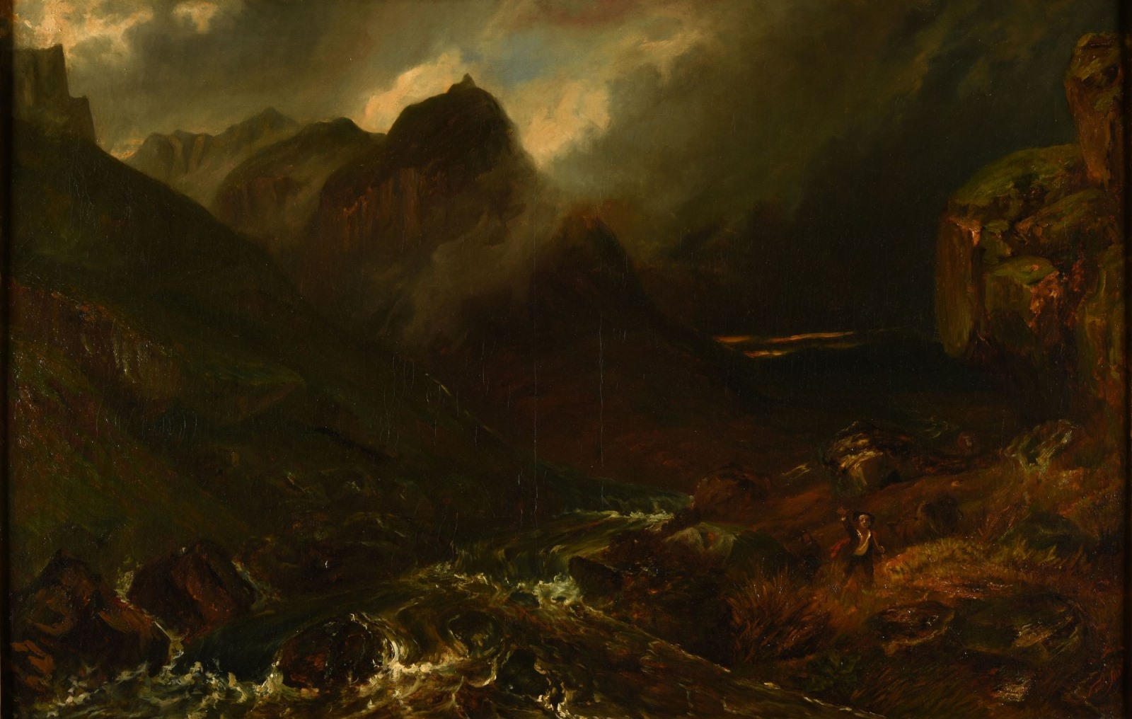 Le Val d'Enfer au pied du Sancy (titre inscrit à l'inventaire) ; Le Val d'Enfer au Mont Dore (autre titre attribué) ; Le Val d'Enfer et le Pic de Sancy_0