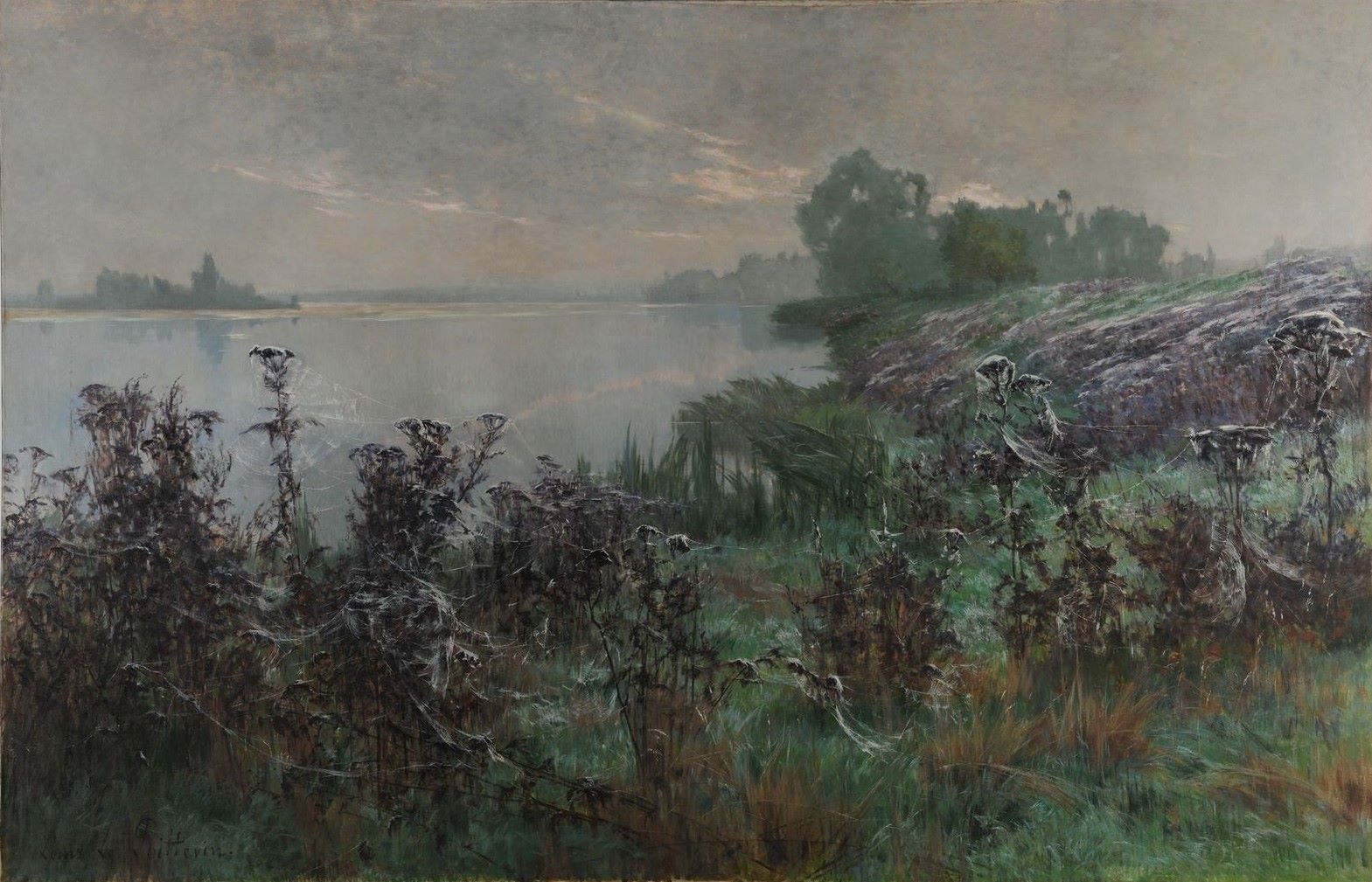 Les toiles d'araignées, Louis Le Poittevin, 1890 avant