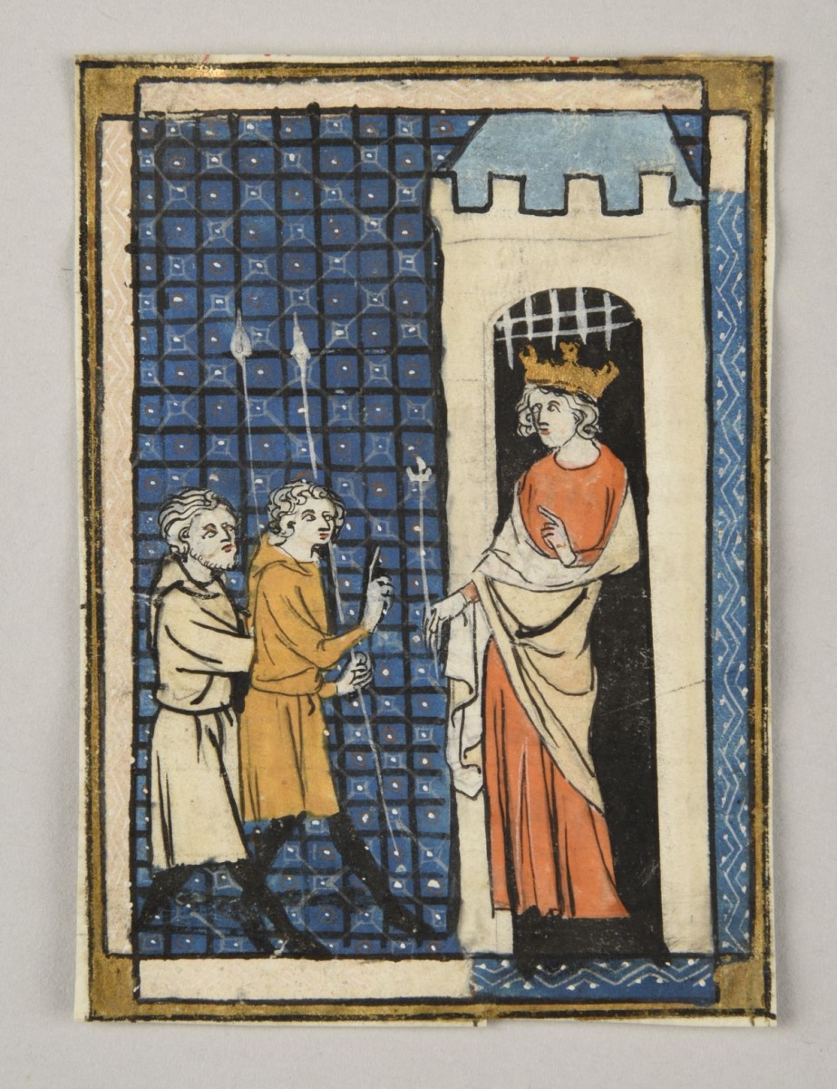 Le Roman de Laurin ; Cycle des "Sept sages de Rome" ; Scène de chevalerie (titre publié (Sartor, 1909)) ; miniature (titre publié (Loriquet, 1881))_0