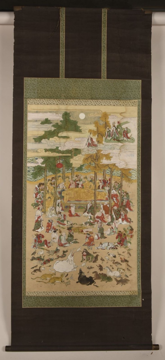 La mort de Bouddha (titre attribué) ; Mort du Bouddha (ancien titre attribué), 1856