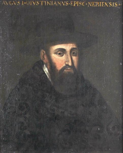 Portrait d'Agostino Giustiniani, évêque du Nebbio_0