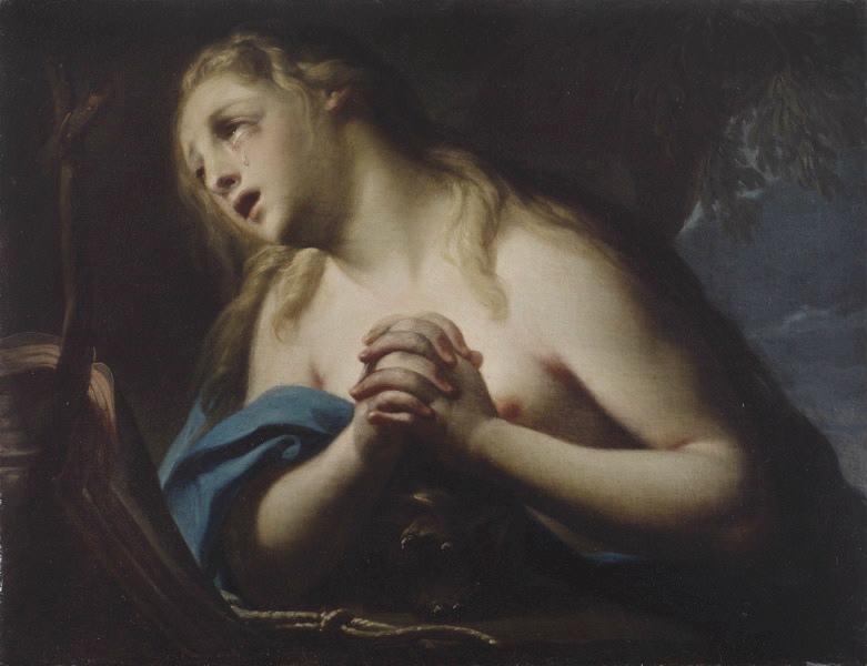 La Madeleine pénitente, Francesco Trevisani, 1710 entre,1715 et
