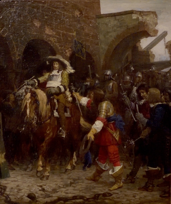 Prise de Belfort par le Maréchal de la Ferté, Lucien-Etienne Melingue, 1879