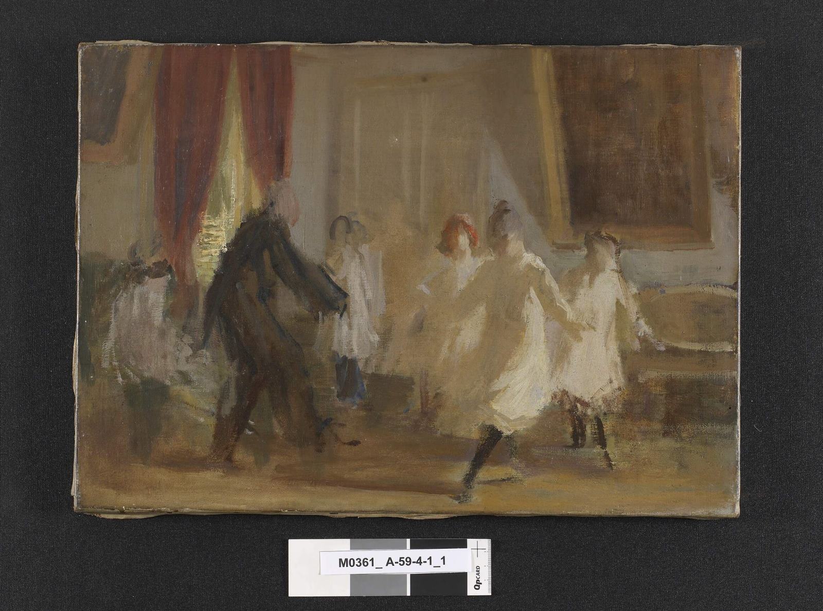 La leçon de danse, René François Xavier Prinet, 1890