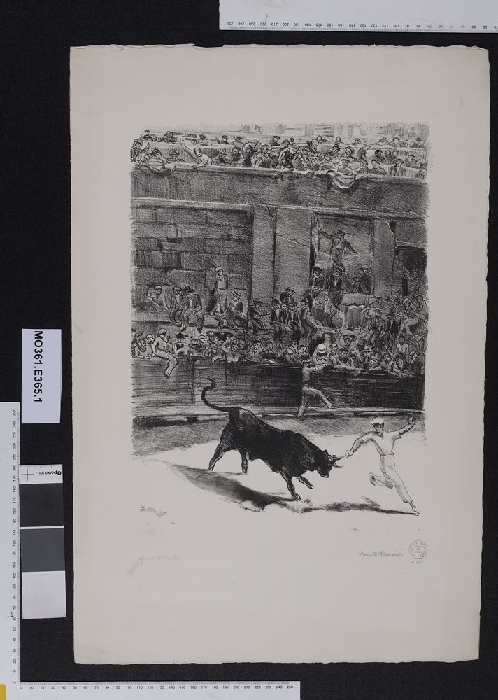 Course de taureaux, Jean Eugène Bersier