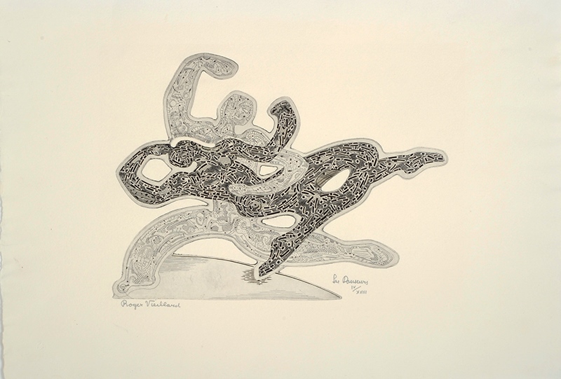 Les danseurs, Roger Vieillard, 1978