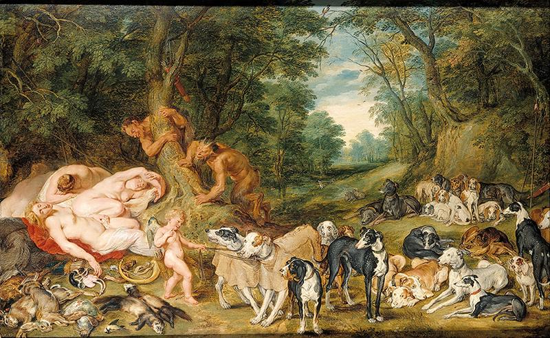 Le repos de Diane et de ses nymphes_0