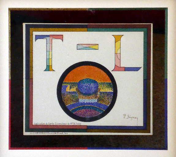 Application du cercle chromatique de M. CH. Henry — Paul Signac