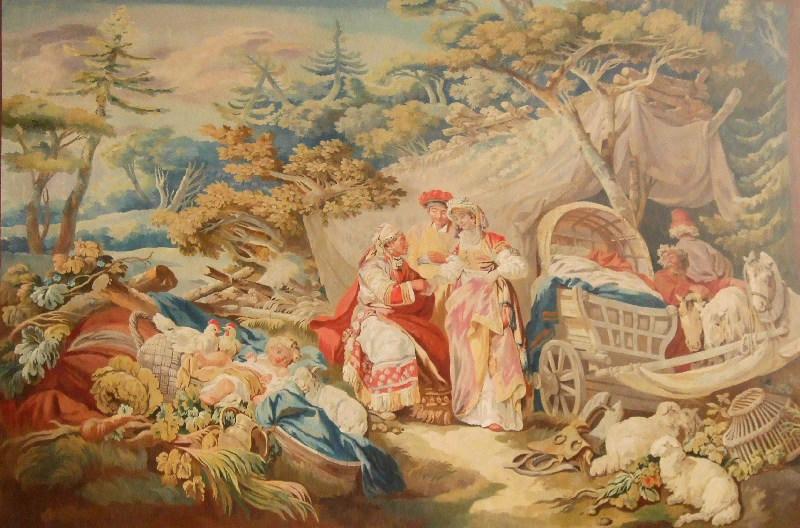 La diseuse de bonne aventure, Jean-Baptiste Le Prince, 2e moitié 18e siècle