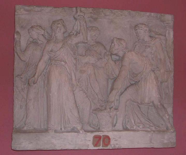 Ulysse retrouvant Achille à la cour du roi Lycomède_0