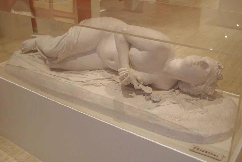 La Mort de la nymphe Clytie ; dite aussi, Clytie métamorphosée en tournesol_0