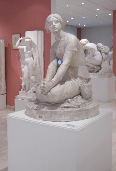 Jeanne d'Arc écoutant ses voix — Henri-Michel-Antoine Chapu